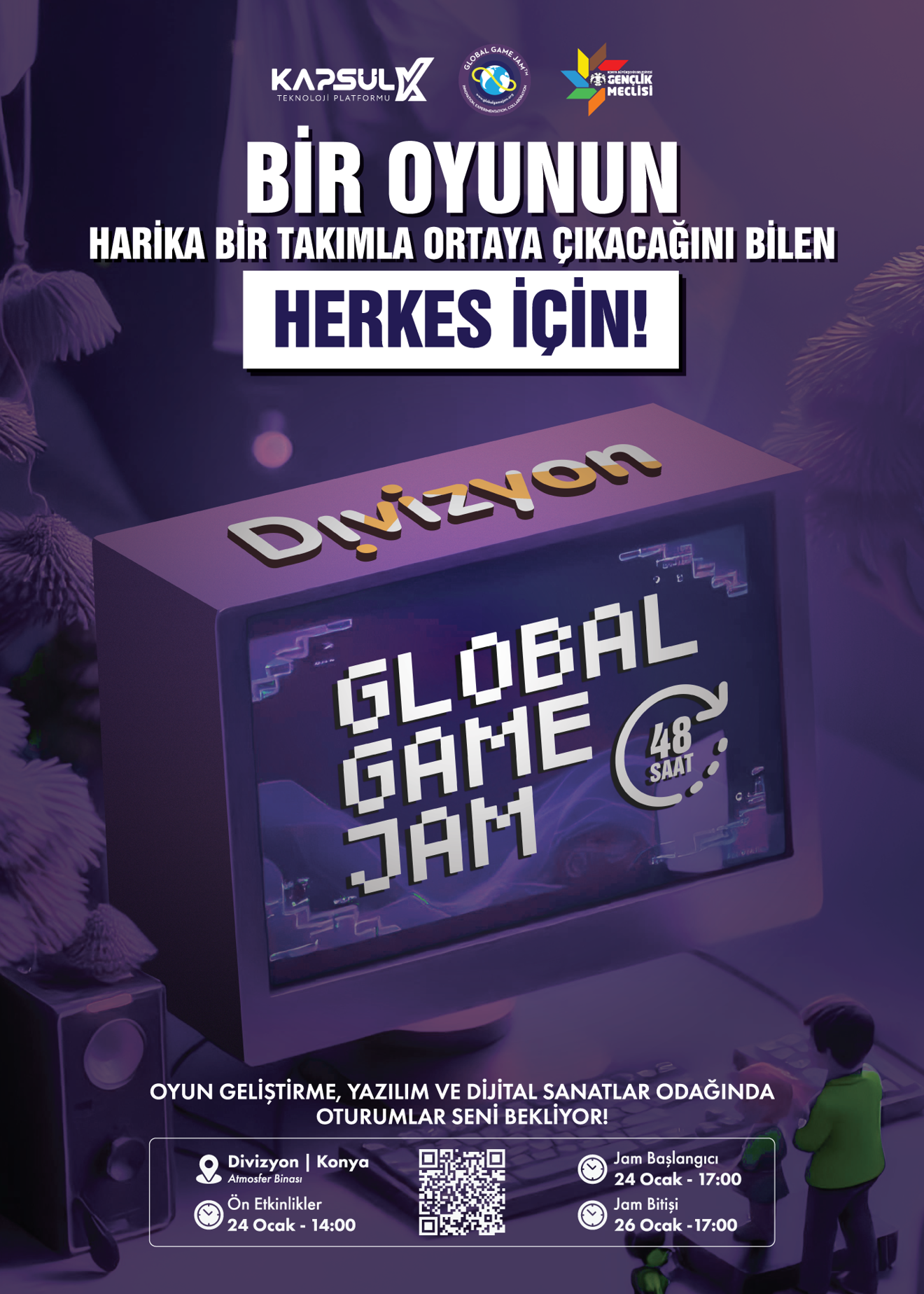 Global Gam Jam Oyun Geliştirme Kampı Duyurusu
